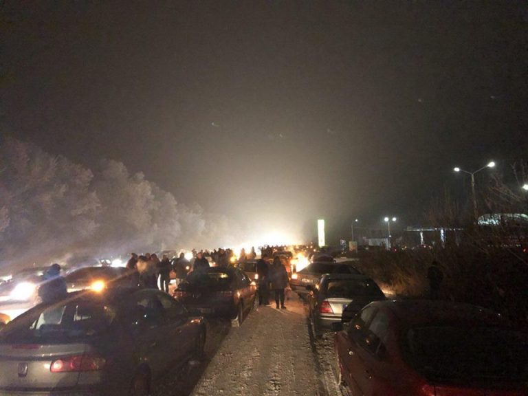 O απολογισμός της μέχρι στιγμής έντασης είναι: