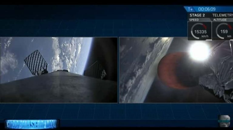 Άγνωστο Αντικείμενο Παραλίγο να Συγκρουστεί με το Space X Falcon 9