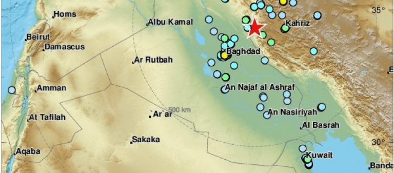 Ισχυρή σεισμική δόνηση 6,3 Ρίχτερ στα σύνορα Ιράν-Ιράκ