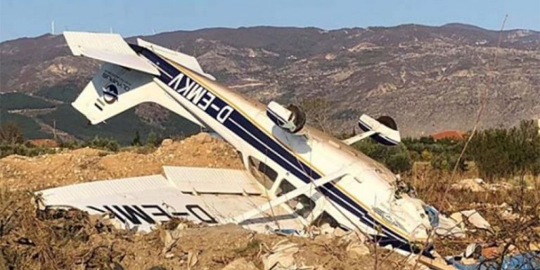 Συνετρίβη μονοκινητήριο αεροσκάφος στην Ξάνθη