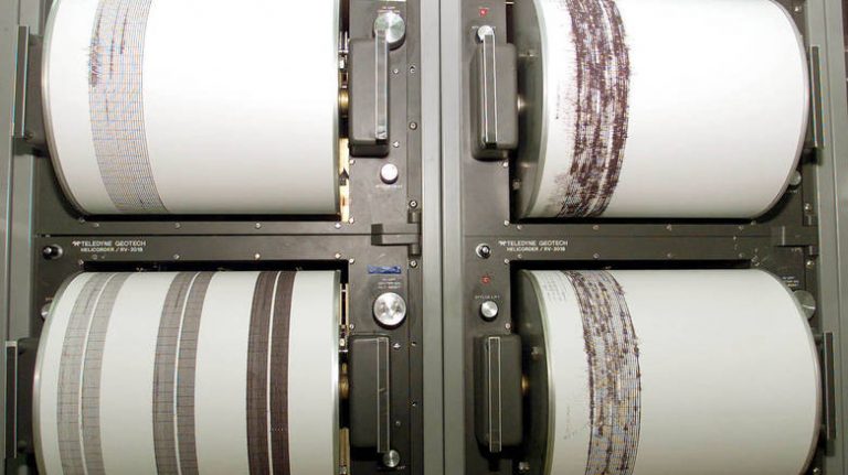 Διπλή σεισμική δόνηση στις Σποράδες σε διάστημα επτά λεπτών