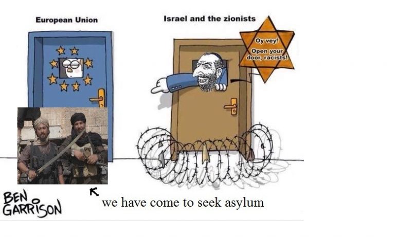 ΤΟ ΙΣΡΑΗΛ ΒΟΗΘΑ ΑΜΕΣΑ ΤΟΥΣ ΜΟΥΣΟΥΛΜΑΝΟΥΣ ΚΑΙ ΤΟΥΣ ΑΦΡΙΚΑΝΟΥΣ ΝΑ ΕΙΣΒΑΛΟΥΝ ΣΤΗΝ ΕΥΡΩΠΗ ΚΑΙ ΝΑ ΤΗΝ ΚΑΤΑΣΤΡΕΨΟΥΝ