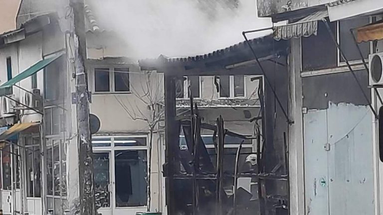 Κομοτηνή: Εκρήξεις φιαλών υγραερίου με ένα τραυματία