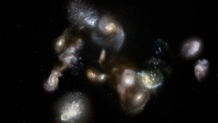 Ερευνητές εντοπίζουν κολοσσιαία σύγκρουση γαλαξιών