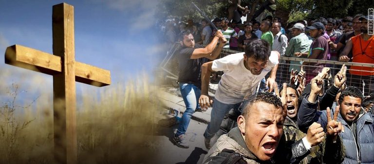 «Ελληνική» ΜΚΟ θεωρεί πρόκληση για την Τουρκία τον Σταυρό στην Λέσβο! – «Προκαλεί μίσος» λέει η κρατική ΕΡΤ!