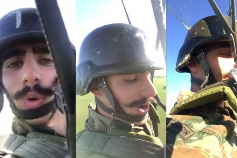 Αθώος ο καταδρομέας που τραγούδησε το «Μακεδονία Ξακουστή» στη διάρκεια άλματος με αλεξίπτωτο