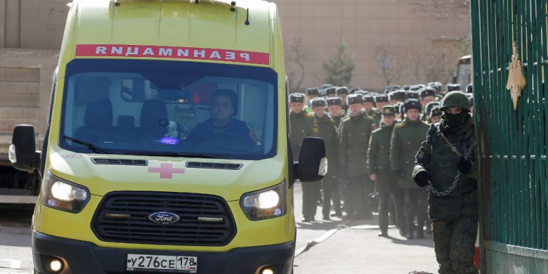 Έκρηξη στην Ακαδημία Στρατού στην Αγία Πετρούπολη