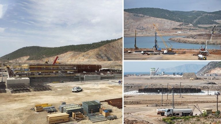 Συντρίμμια τα θεμέλια του πυρηνικού σταθμού Ακουγιού