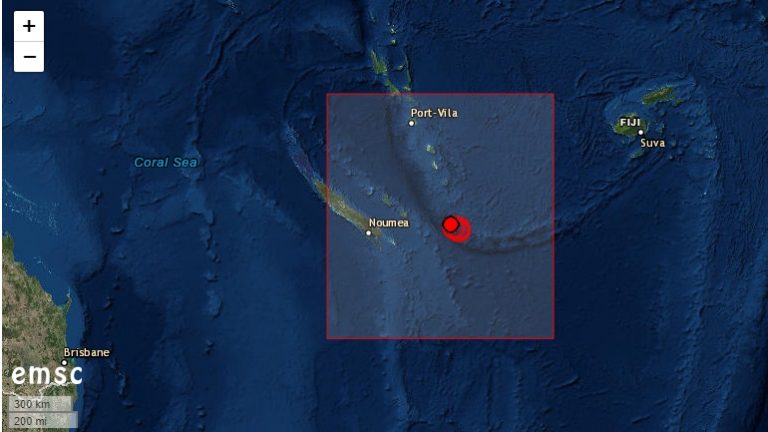 Ισχυρός σεισμός 6,7 Ρίχτερ στη Νέα Καληδονία