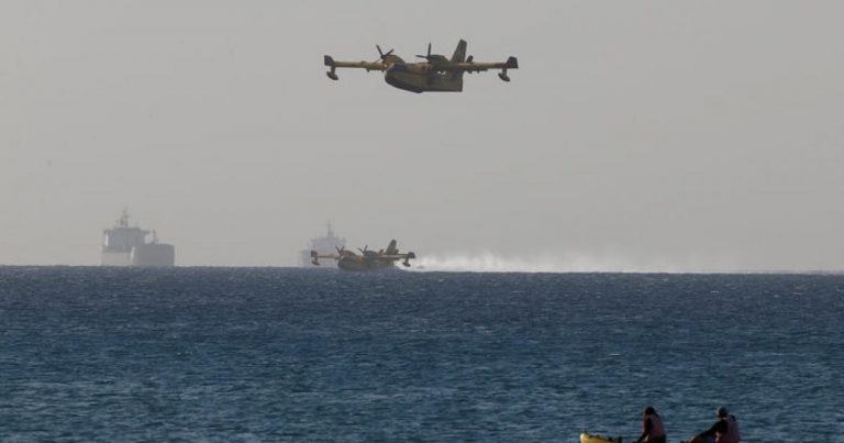 Ελληνικά αεροσκάφη στο Ισραήλ για τις πυρκαγιές