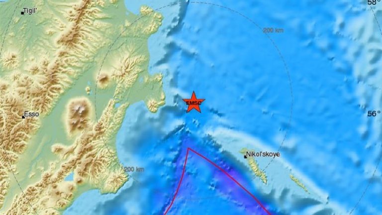 Σεισμός 6,3R στη ρωσική Komandorskiye Ostrova
