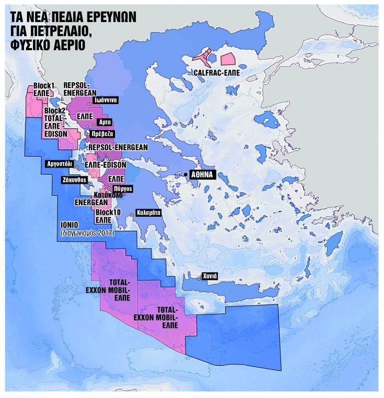 Γεωτρήσεις μετά το 2022 για τα κοιτάσματα υδρογονανθράκων της Κρήτης