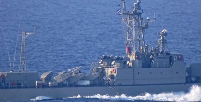 H Η ΤΠΚ «Σιμιτζόπουλος» P-28 κυνηγώντας Τουρκική Κορβέτα στο Αιγαίο …Γράφουν οι Τούρκοι!