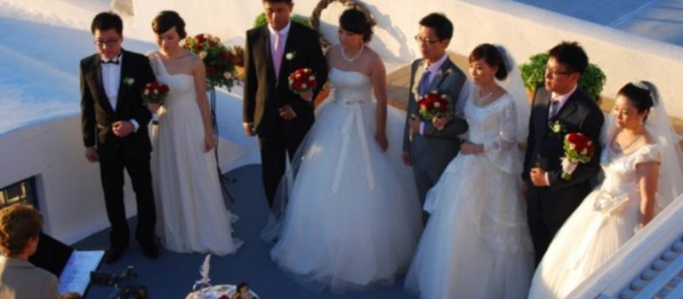 9/9: Η μέρα που παντρεύονται οι Κινέζοι για να μακροημερεύσουν – 99 ζευγάρια παντρεύτηκαν σήμερα