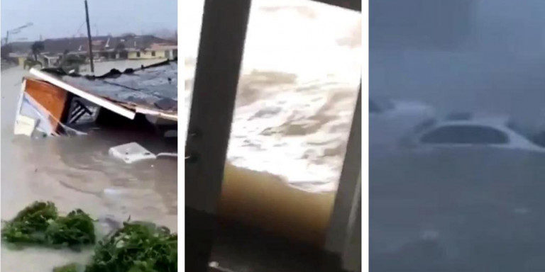 Ο Dorian χτύπησε τις Μπαχάμες: Πτώματα επιπλέουν στους δρόμους -Τα νερά έφθασαν στον δεύτερο όροφο κατοικιών