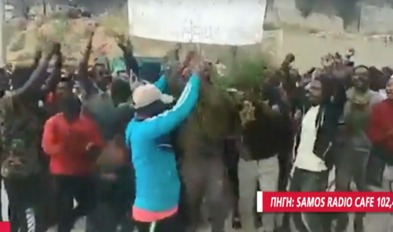 Καζάνι που βράζει η Σάμος: Συγκρούσεις προσφύγων και λουκέτο στο Δημαρχείο