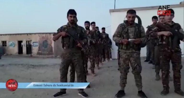 Η αρμενική ταξιαρχία Nubar Ozanyan στο πλευρό των Κούρδων