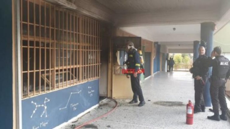 Έριξαν μολότοφ σε σχολικό συγκρότημα στην Πάτρα