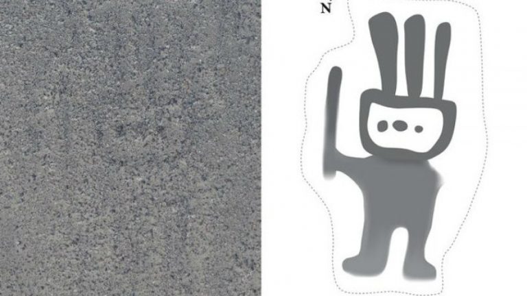 Ανακαλύφθηκε ανθρωπόμορφο γεωγλυφικό 2.000 ετών