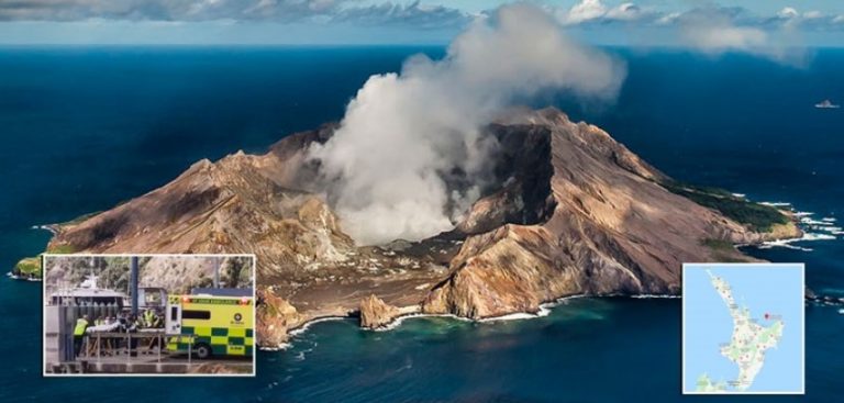 Έκρηξη ηφαιστείου στη Νέα Ζηλανδία