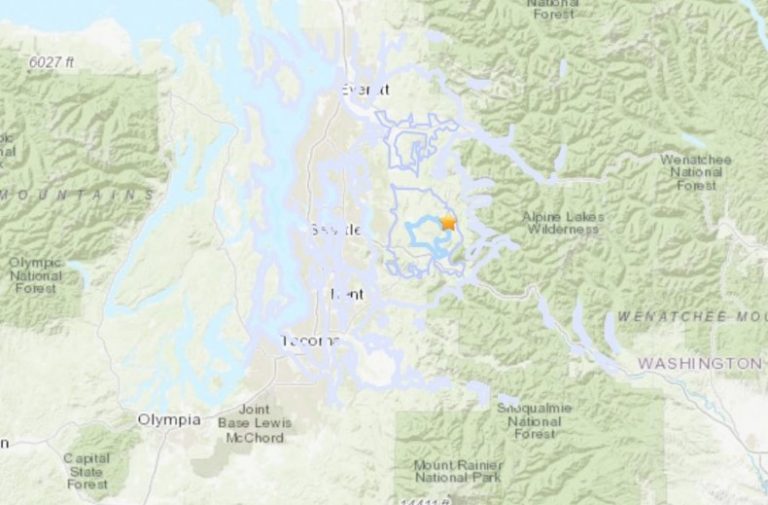 Σειρά σεισμών κοντά σε Σιατλ,Κασκάντια και Άγιο Ανδρέα