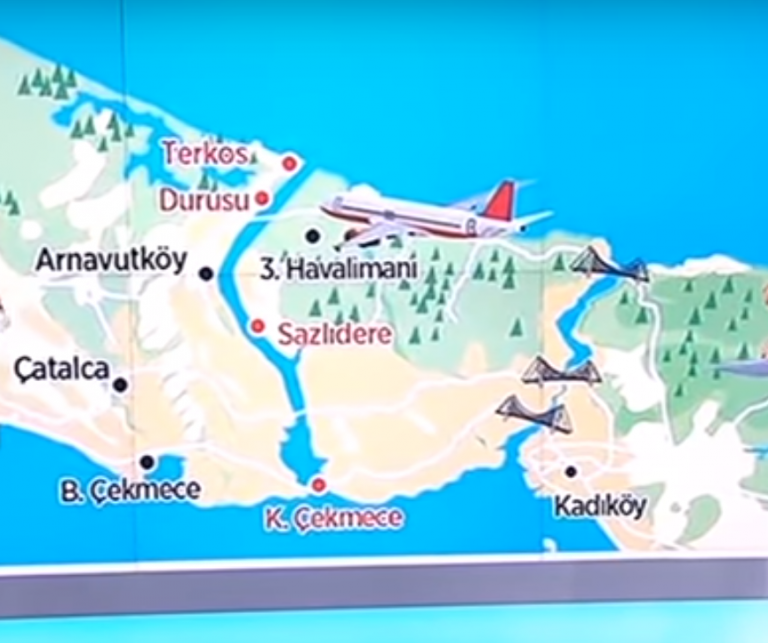 «Τρικυμία» στον Βόσπορο: Ο Ερντογάν παρακάμπτει τα Στενά – Ανατροπή της Συνθήκης του Μοντρέ