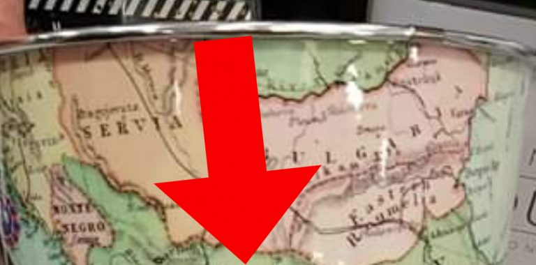 Έπαθε σοκ όταν είδε σε γνωστό πολυκατάστημα αυτόν τον χάρτη: Η μισή Ελλάδα ως Τουρκία!