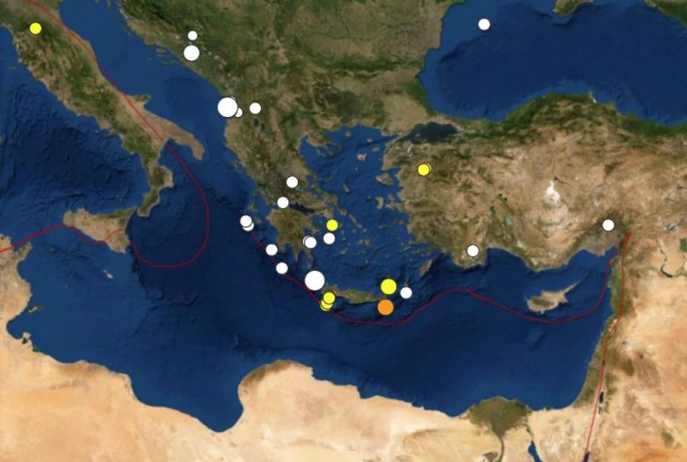 Στους ρυθμούς του Εγκέλαδου η Κρήτη: 101 σεισμικές δονήσεις σε έξι ημέρες – Τι λένε οι σεισμολόγοι