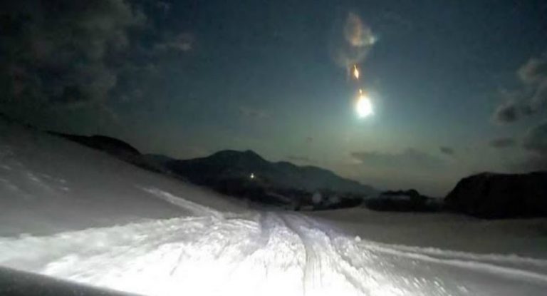 Μετεωρίτης έβαλε φωτιά στον ουρανό πάνω από τον Λίβανο