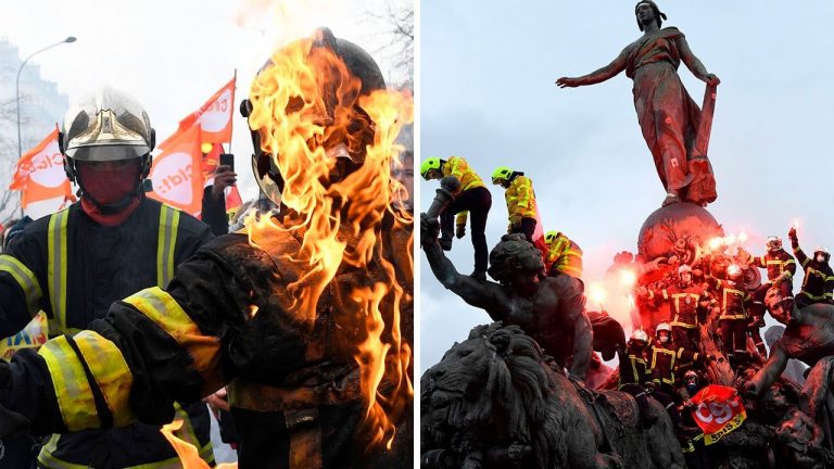 ΓΑΛΛΙΑ: ΤΟ ΔΗΜΟΚΡΑΤΙΚΟ ΣΚΑΙ ΕΔΕΙΞΕ ΤΟ ΞΥΛΟ ΜΕΤΑΞΥ ΑΣΤΥΝΟΜΙΑΣ ΚΑΙ ΠΥΡΟΣΒΕΣΤΩΝ; Ή ΔΕΙΧΝΕΙ ΑΚΟΜΗ ΤΟΝ ΚΑΣΙΔΙΑΡΗ ΜΕΣΑ ΣΕ ΚΟΚΚΙΝΟΥΣ ΚΥΚΛΟΥΣ;;;