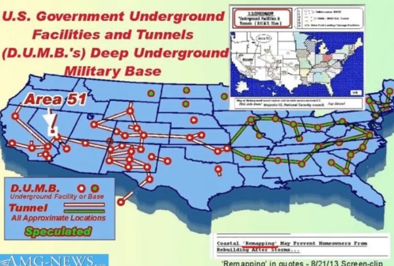 Ο υπόγειος πόλεμος, που συμβαίνει τώρα … Βαθιές υπόγειες στρατιωτικές βάσεις