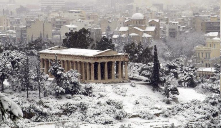 Έρχεται ο «Ηφαιστίων»: Έντονο ψύχος, θυελλώδεις άνεμοι, βροχές και χιονοπτώσεις από την Κυριακή