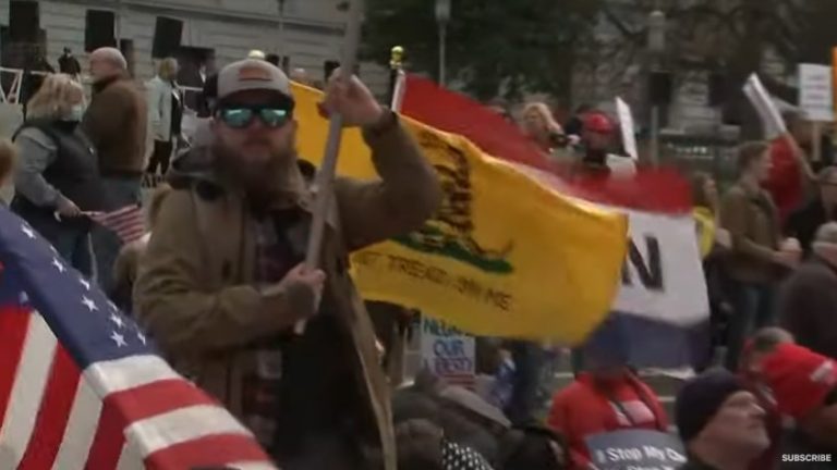 ANTI-lockdown διαδηλωσεις στο Harrisburg, Pennsylvania