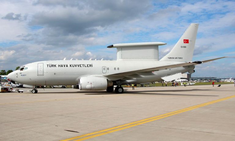 Αποστολή κατασκοπείας στην Κύπρο: Τουρκικό αεροσκάφος εγκαίρου προειδοποιήσεως επιχειρεί στην Α. Μεσόγειο