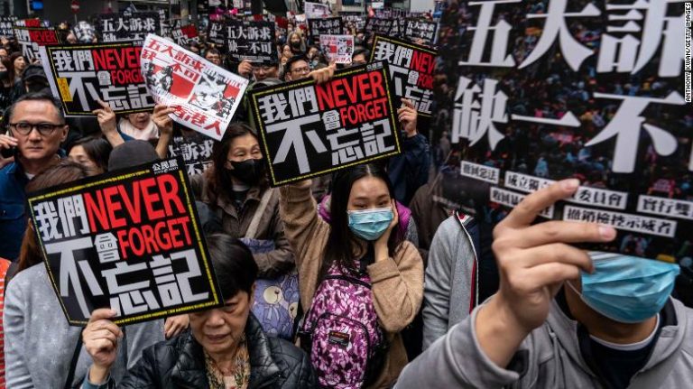 Ο νόμος περί εθνικής ασφάλειας τερματίζει το Χονγκ Κονγκ