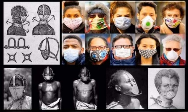 Οι μάσκες ήταν υποχρεωτικές για τους σκλάβους