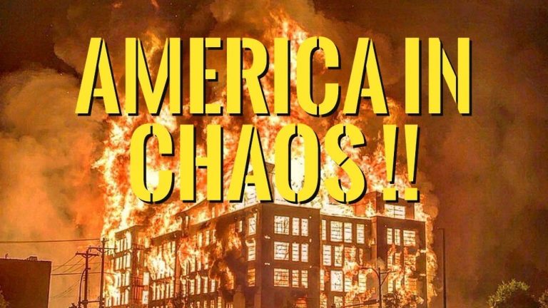 👉America in Chaos , Societal and Economic Meltdown.
