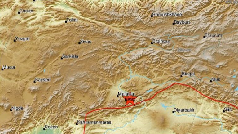 Ισχυρός σεισμός στην ανατολική Τουρκία