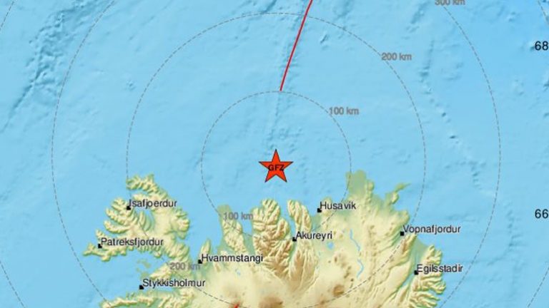 Σεισμός 5,3 Ρίχτερ στην Ισλανδία