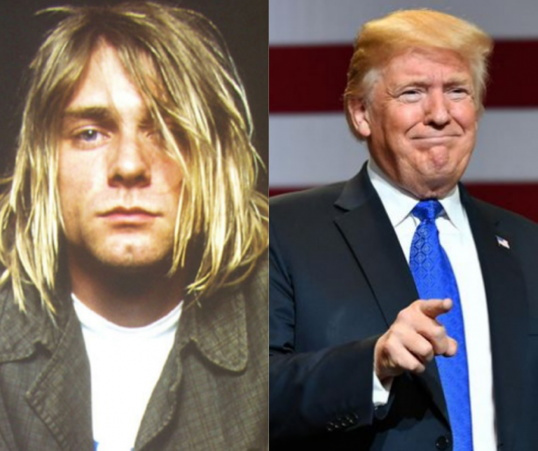 Βρε τον Κομπέιν, που τo είχε μυριστεί για τον Τραμπ