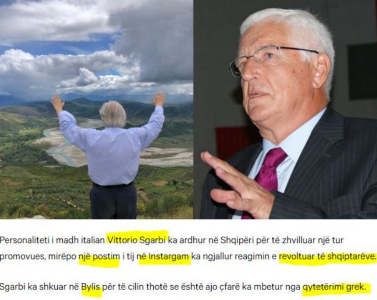 Έξαλλοι οι Αλβανοί με Ιταλό πολιτικό: «Το Βουθρωτό είναι ελληνική πόλη!»
