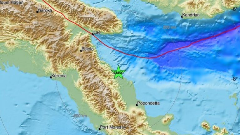 Σεισμική δόνηση 6,9R στην Παπούα Νέα Γουινέα – Προειδοποίηση για τσουνάμι