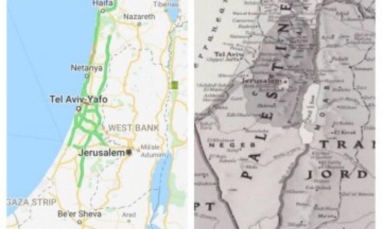 Google και Apple διαγράφουν την Παλαιστίνη από γεωγραφικές εφαρμογές