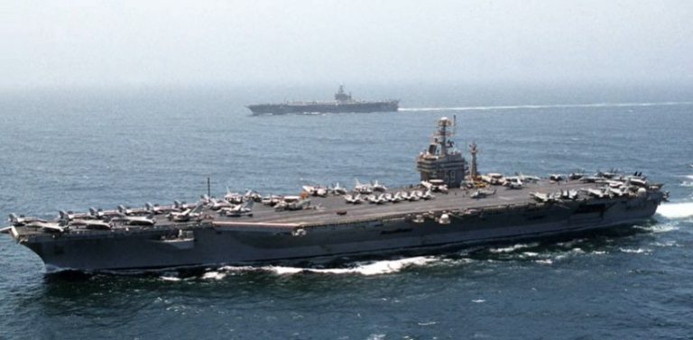 Στην Κρήτη καταπλέει το αμερικανικό αεροπλανοφόρο Αϊζενχάουερ – Θα συνοδεύεται από 12 πολεμικά πλοία των ΗΠΑ