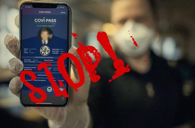 COVI-PASS: Δικτατορία Υγείας