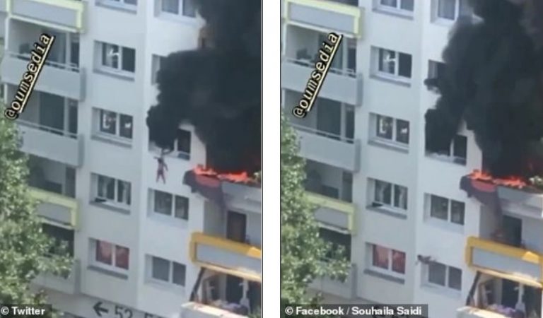 Δύο παιδιά σώθηκαν από φωτιά πηδώντας από ύψος 12 μέτρων στην αγκαλιά των διασωστών