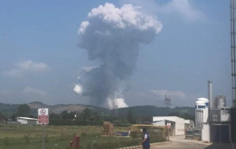 Τουρκία: Η στιγμή της έκρηξης σε εργοστάσιο πυροτεχνημάτων – Δύο νεκροί