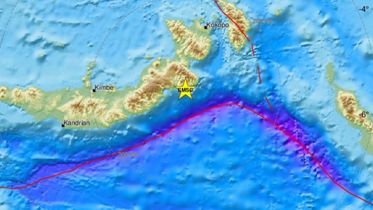 Δύο διαδοχικές ισχυρές σεισμικές δονήσεις στην Παπούα Νέα Γουινέα