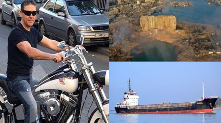 Η φωτογραφία στην Κύπρο του Ρώσου επιχειρηματία που μετέφερε τη νιτρική αμμωνία. Στη CT ο πρώην ιδιοκτήτης του πλοίου