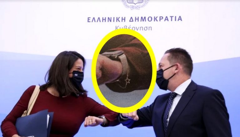 Με την πεντάλφα στο χέρι η Κεραμέως